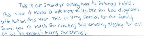 Guestbook Message from An Anonymous Visitor December 2008