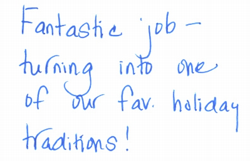 Guestbook Message from Cheryl Jackson December 2008