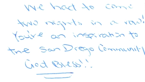 Guestbook Message from Joel & Heidi December 2008