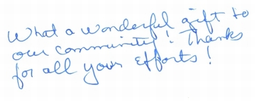 Guestbook Message from The Schulte Family December 2008