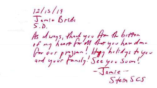 2019 Guestbook Comments