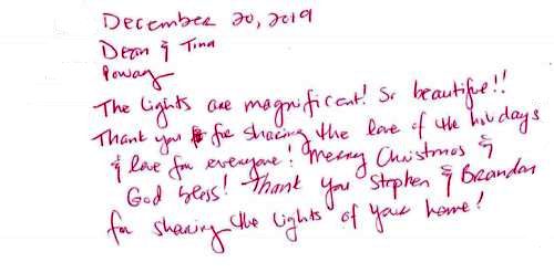 2019 Guestbook Comments