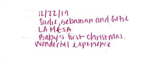 2019 Guestbook Comments