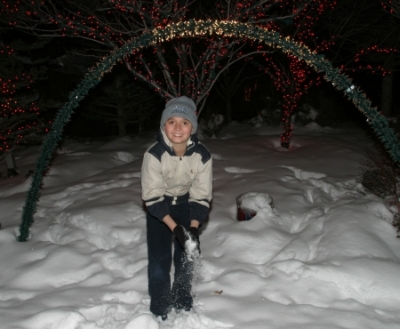 Brandon at Richard Holdman's Display - 2008