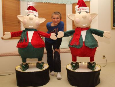 Brandon and The new Dancing Elves
