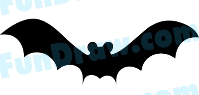 Flying Bat Clip Art