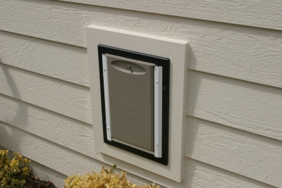 External Door with Cover Installed