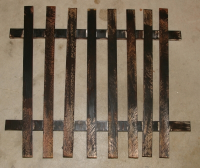 Finished Fence - Tombstone Size