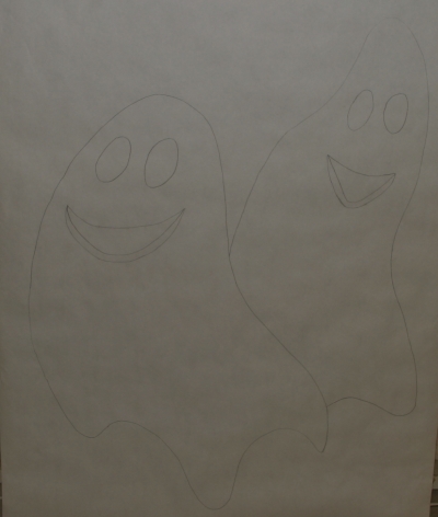 Tracing Pattern on Butcher Paper