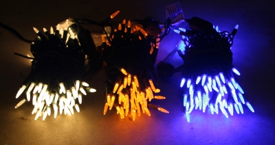 White, Gold, and Blue M5 LEDs