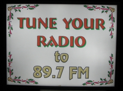 Finished Sign Lit Up
