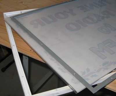 Sign and Frame