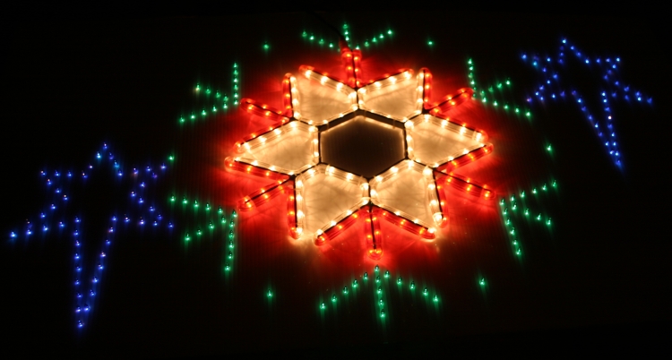 Snowflake Project - Lit Up
