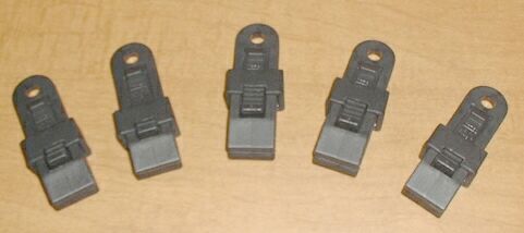 Virtual Santa Screen Mounting Clips