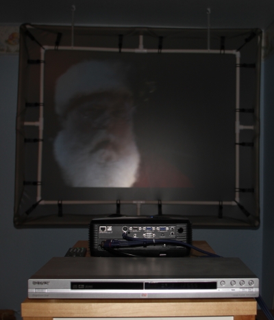 Virtual Santa Bedroom Installation